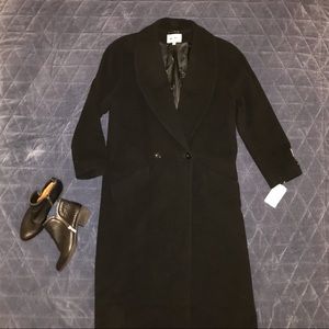 NWT John Weitz Womens Full Length Coat / Size 6